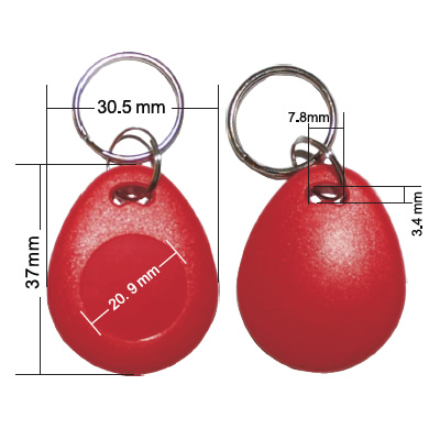 RFID MIFARE DESFire EV1 4K ABS Keyfob